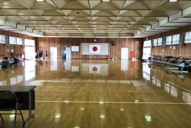 鹿児島県総合体育センター武道館の剣道場