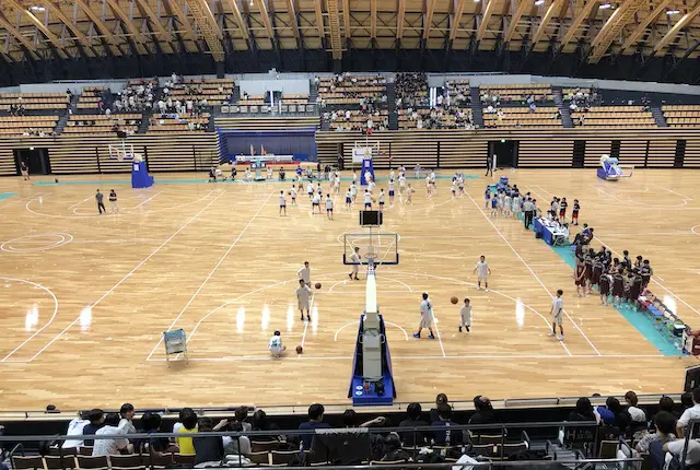 昭和電工武道スポーツセンターの多目的競技場