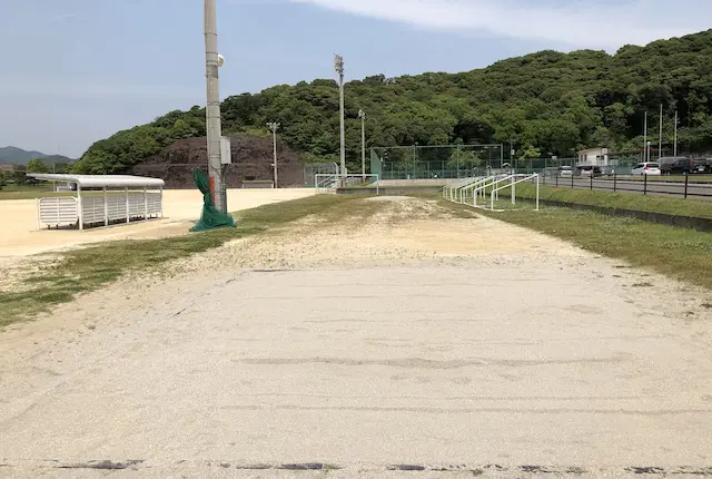 いちき串木野市総合運動公園の砂場