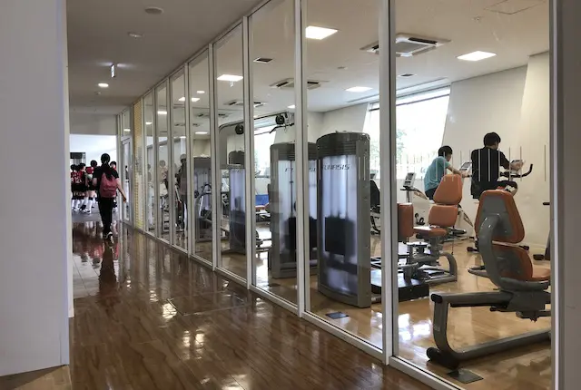 いちき串木野市総合体育館のトレーニング室