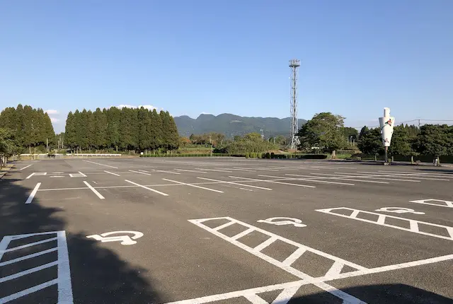 丸山自然公園の駐車場