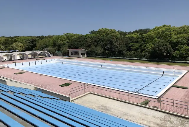宮崎県総合運動公園の水泳場