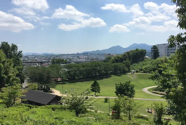 妙泉寺公園の眺め