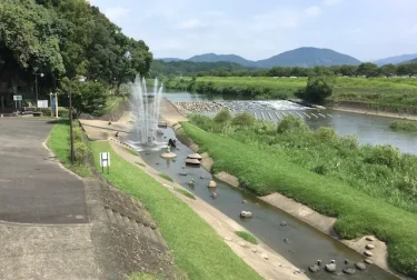 鍋田水遊び公園（熊本県山鹿市）