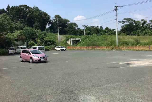 小野泉水公園の駐車場