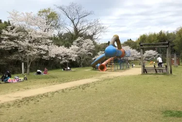 塚原古墳公園（熊本市南区）遊具充実の穴場公園