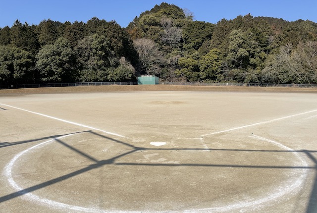 筑紫野市総合公園の野球場