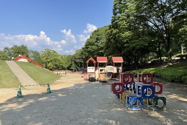 熊本県民総合運動公園ちびっこ広場の幼児遊具