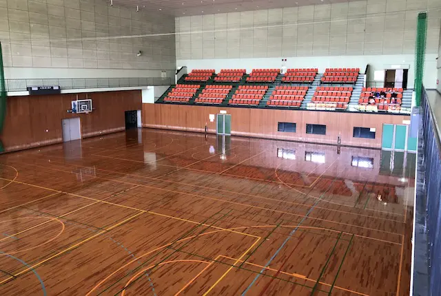 熊本市総合体育館の中体育室