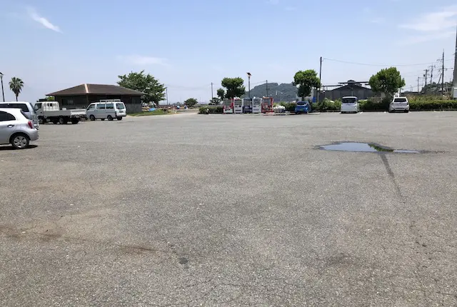 住吉海浜公園の駐車場