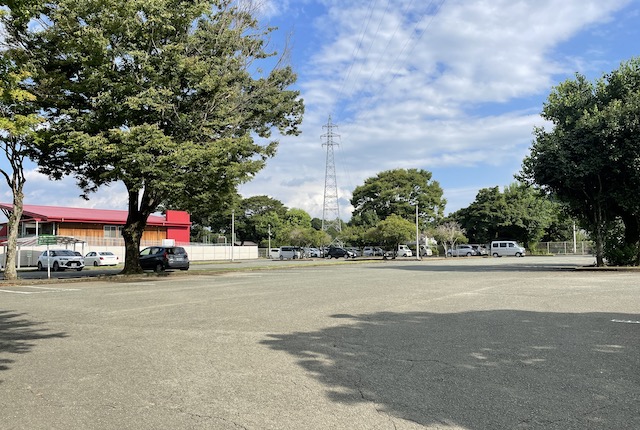 熊本県民総合運動公園のA駐車場
