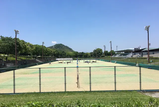 熊本県民総合運動公園テニスコートD