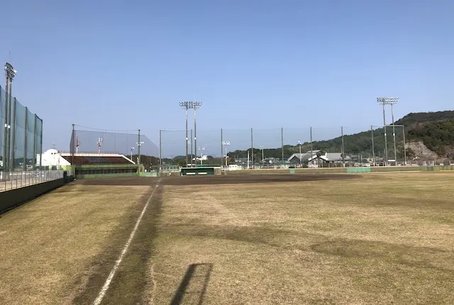 松島総合運動公園の野球場