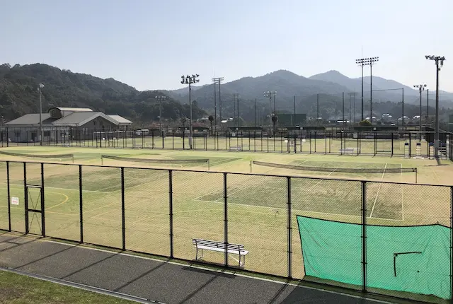 松島総合運動公園のテニスコート