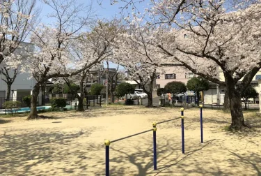 坪井一丁目公園（熊本市中央区）ちびっこプールのある公園