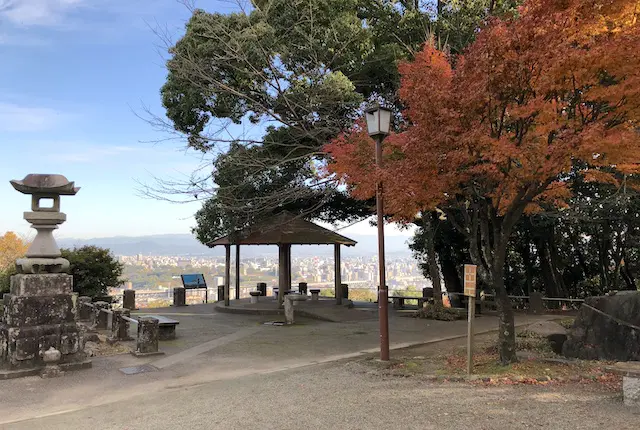 本妙寺公園の展望所