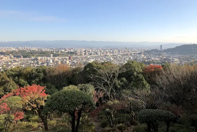 本妙寺公園からの眺め