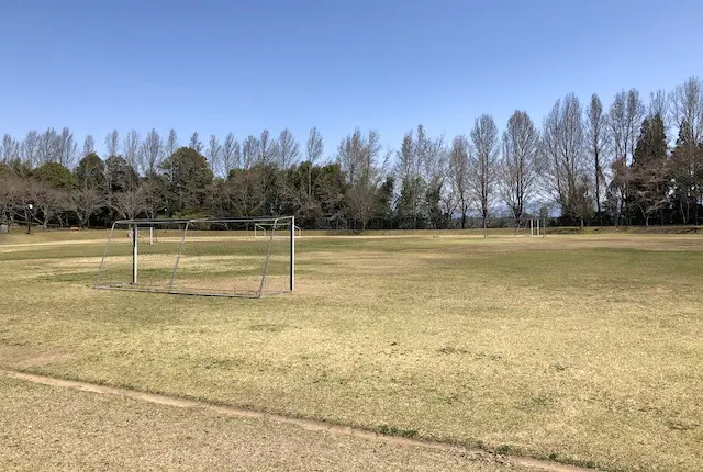 村山公園のサッカー場