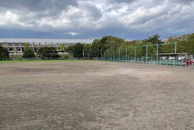七北田公園の野球場