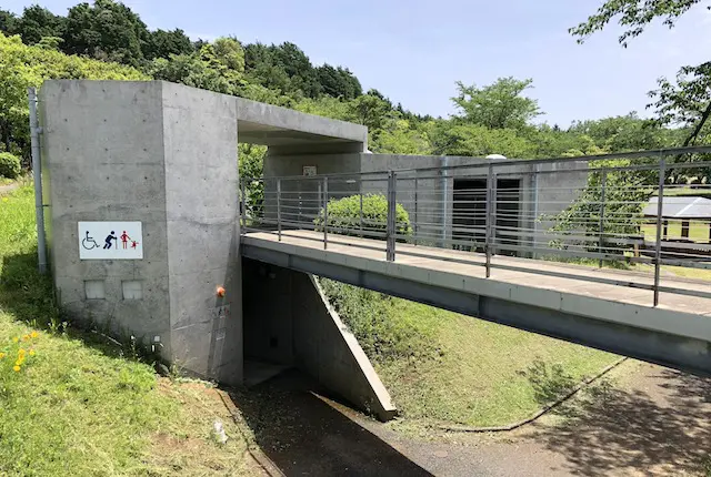 中尾山公園のトイレ