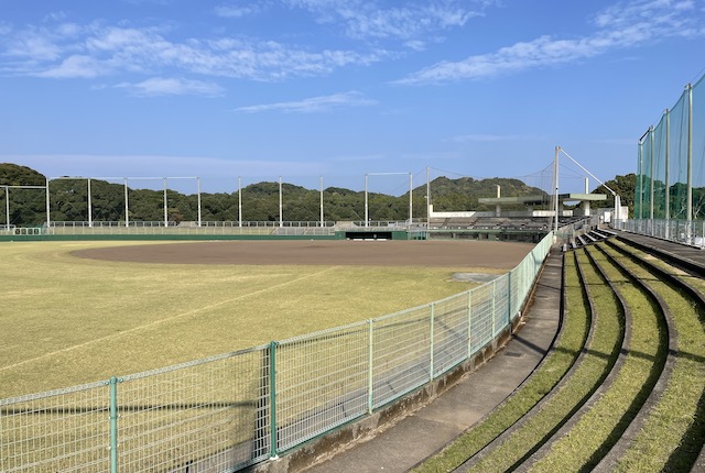 加世田運動公園の野球場