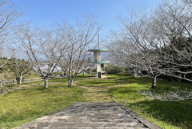 加世田運動公園の展望台