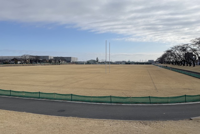 栃木県総合運動公園のサッカーラグビー場