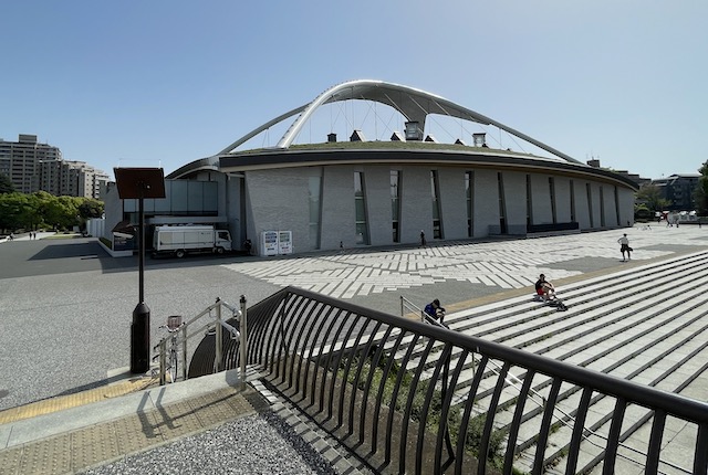 駒沢オリンピック公園の室内球技場