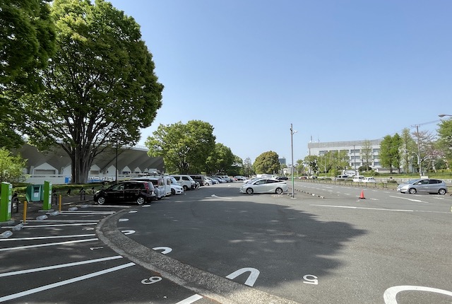 駒沢オリンピック公園の第一駐車場