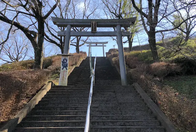 岡留神社の鳥居