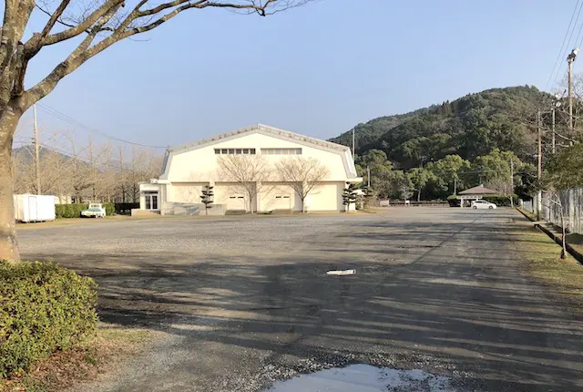 津奈木町総合運動公園の駐車場