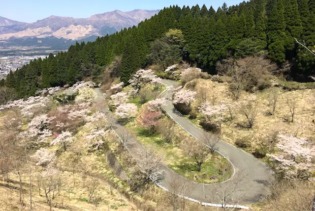高森峠展望所からの眺め